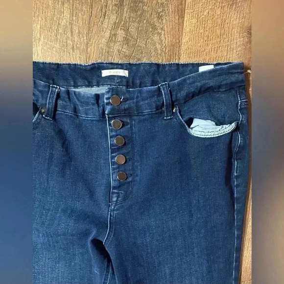 💕 2 For $10 Maurices High Rise Skinny Jeans Size XL - Picture 2 of 5